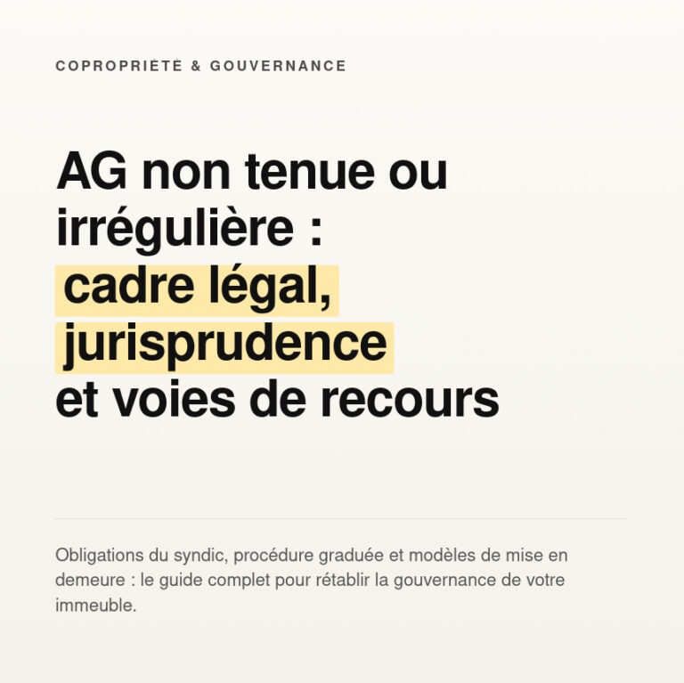Convocation régulière de l'assemblée générale : une obligation légale souvent négligée