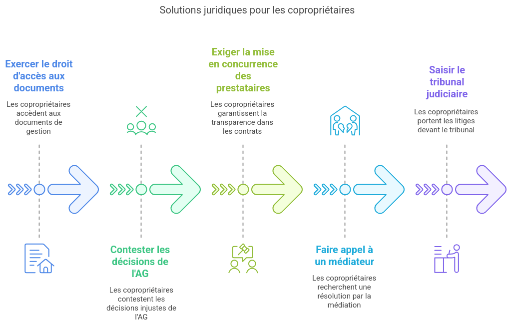 Abus conseil syndical : 5 recours efficaces 2 Solutions juridiques pour y remédier