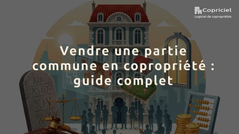 Vendre une partie commune en copropriété : guide complet