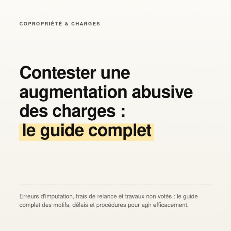 Contester une augmentation des charges de copropriété 13 Contester une augmentation des charges de copropriété