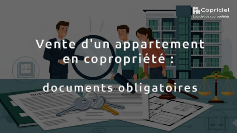 Vente d'un appartement en copropriété : documents obligatoires