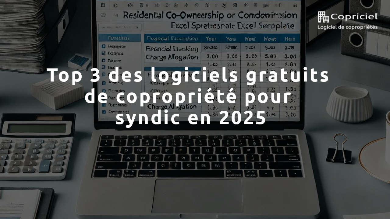 Top 3 des logiciels gratuits de copropriété pour syndic en 2025
