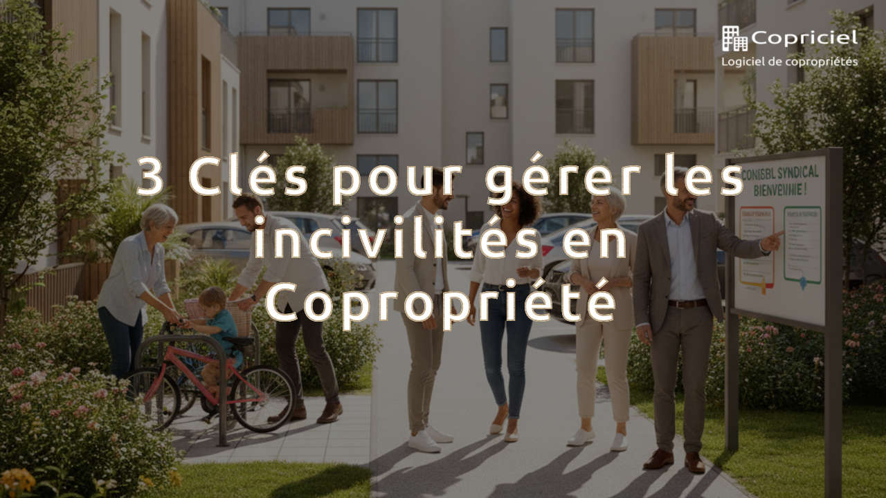 3 Clés pour gérer les incivilités en Copropriété 1 3 Clés pour gérer les incivilités en Copropriété