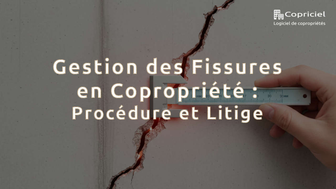 Gestion des Fissures en Copropriété : Procédure et Litige 1 Gestion des Fissures en Copropriété : Procédure et Litige