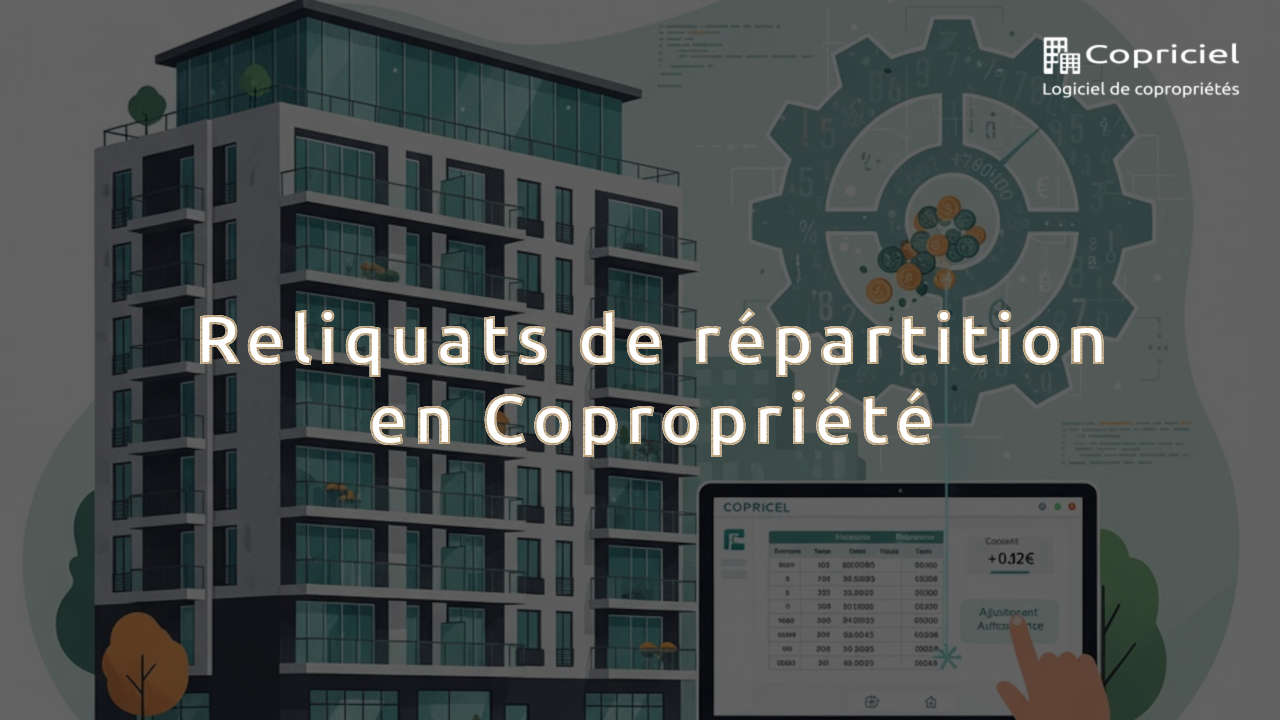 Reliquats de répartition en Copropriété 7 Reliquats de répartition en Copropriété
