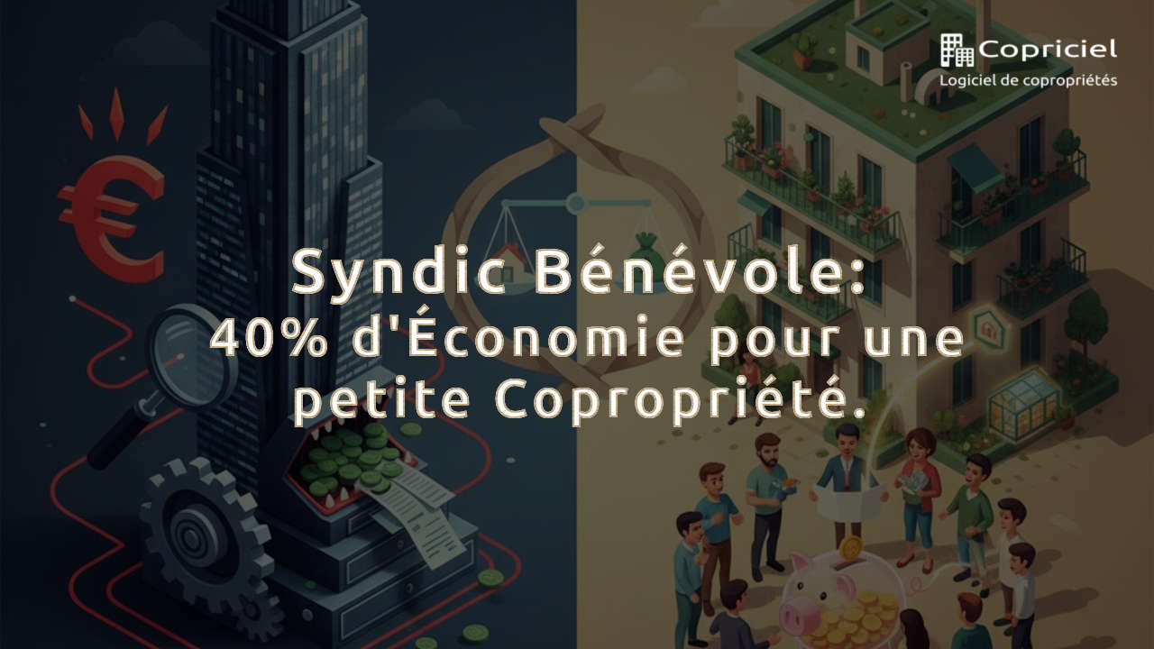 Syndic Bénévole: 40% d'économie pour une petite Copropriété 1 Syndic Bénévole: 40% d'économie pour petite Copropriété