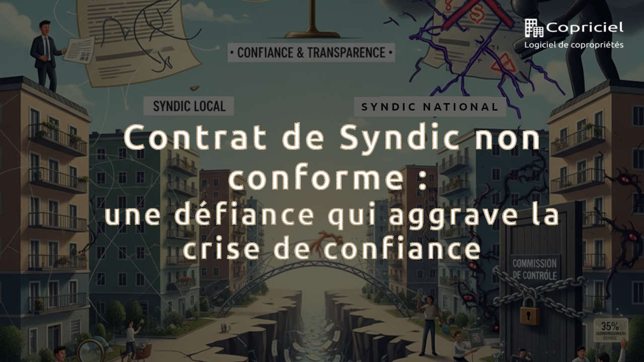 Contrat de Syndic non conforme : une défiance qui aggrave la crise de confiance