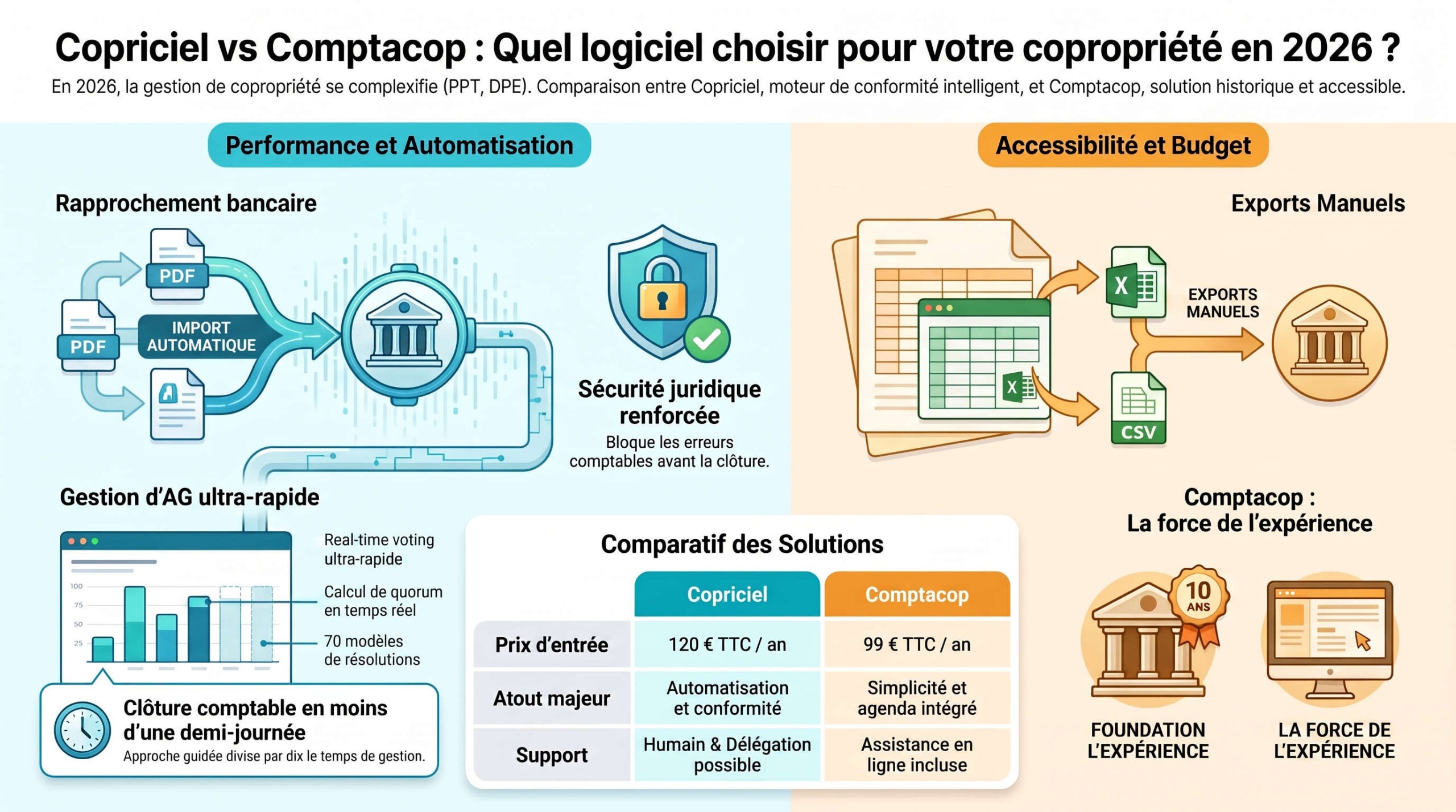 Copriciel vs Comptacop : Comparatif complet 2026