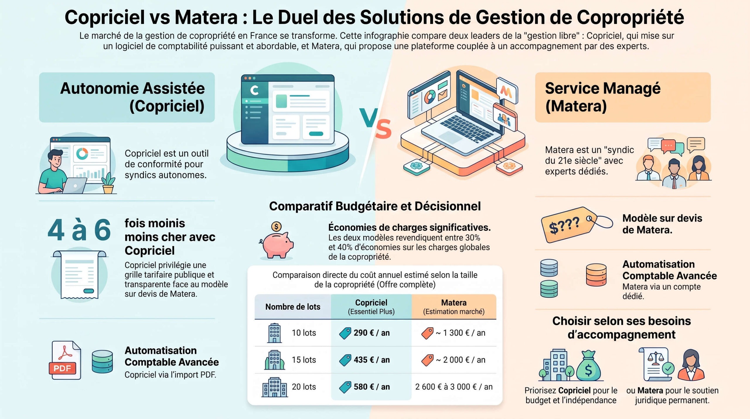 Copriciel vs Matera : Choisir sa solution de gestion de copropriété